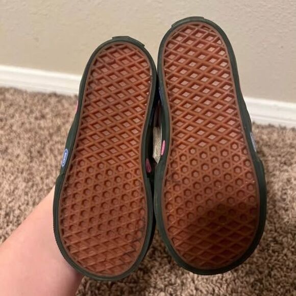 Toddler Kids Avocado Slip On Vans Shoes - Picture 4 of 6